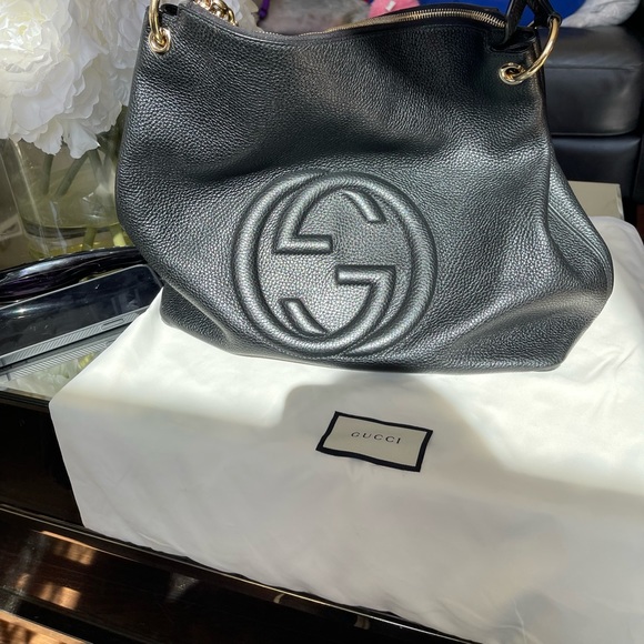 Gucci Soho Hobo with leather strap perfect condition - Picture 2 of 8